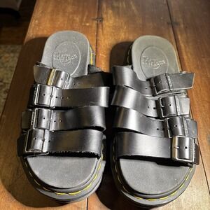 Doc Martens Tate Mens Size 8/Womens 9 New Without Box black sandals.‎